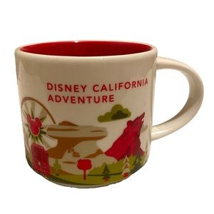 Disneyland California Adventure You Are Here Starbucks Mug